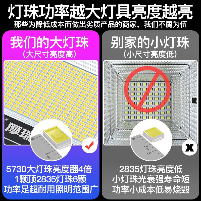 农村太阳能投光灯户外人体感应一拖二墙壁路灯庭院灯四合一功能