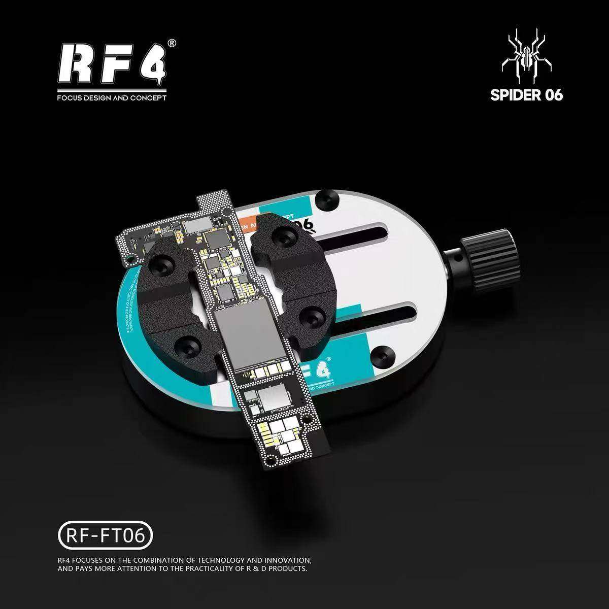 RF4手机主板维修夹具固定夹CPU芯片耐高温主板焊接多功能除胶卡具