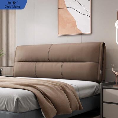 hVq床头靠背软包大靠背床头套罩科技布榻榻米靠垫床头板靠枕免洗