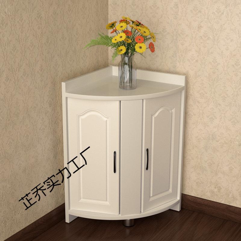 角柜转角柜小尺寸矮三角柜客厅角落三角形储物柜拐角墙角柜置物架