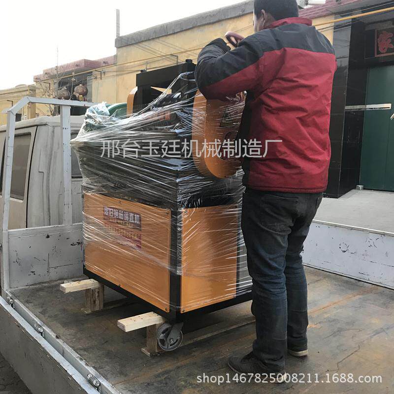 云南废旧钢筋调直机小型废旧钢筋调直机数控螺纹钢调直机
