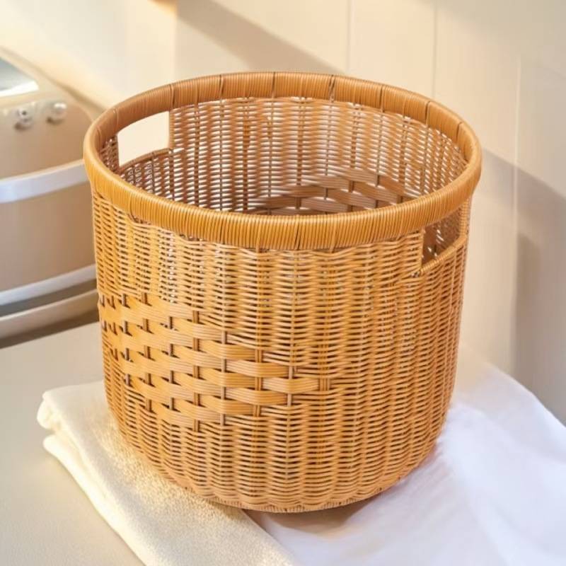 脏衣篮大容量洗衣蓝收纳桶圆形卧室家用浴室客厅