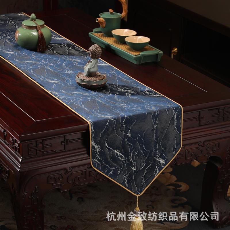 中风桌旗长条电视2023/2//柜盖布艺茶几盖布中式台餐布桌布盖国巾