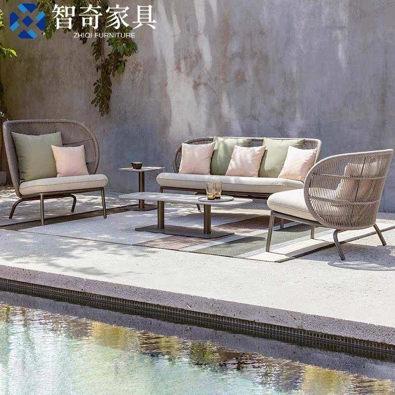 户外沙发绳编酒店花园别墅庭院酒店藤编家具阳台休闲藤椅室外沙发,基础建材,脚轮/万向轮,淘宝优惠券,粉丝福利购,淘宝优惠卷