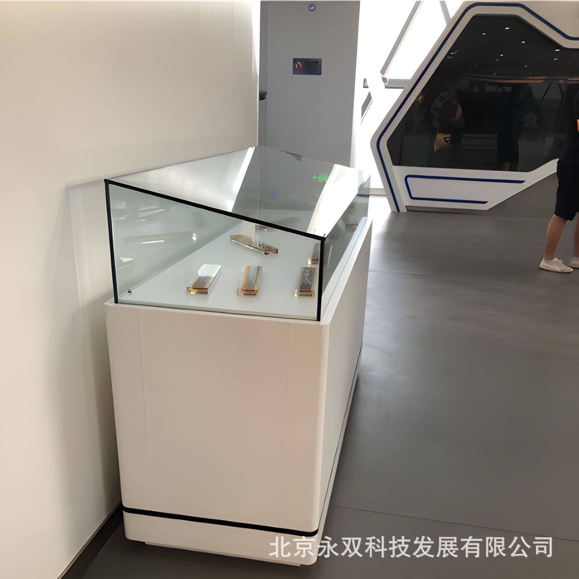 烤漆玻璃展示柜商品展览柜样品陈列柜工艺品展柜博物馆展厅展示