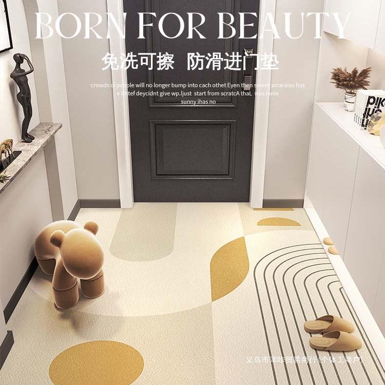 入户门地垫耐脏免洗可擦pvc门垫2025新款可裁剪地毯门口进门脚垫