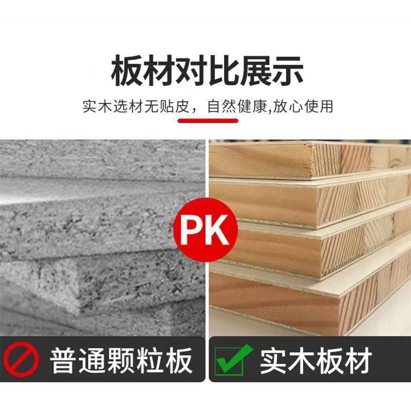 实木吊柜厨房墙壁柜简易衣柜顶柜橱柜简约现代可订储物柜经济型柜
