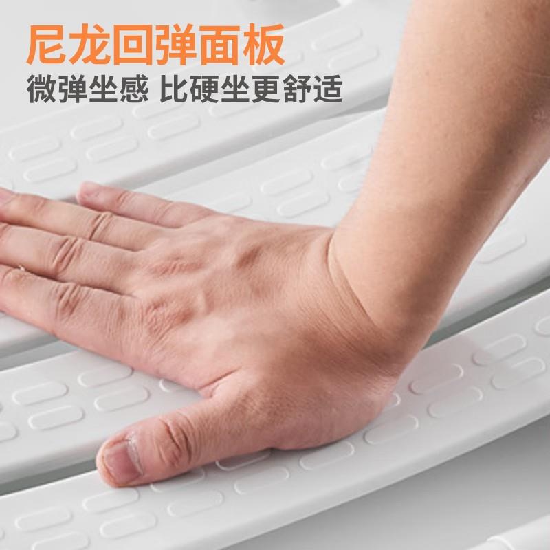 叠浴室折凳生间老年人澡浴凳老人卫栏杆一字扶手壁挂防滑尼龙底座