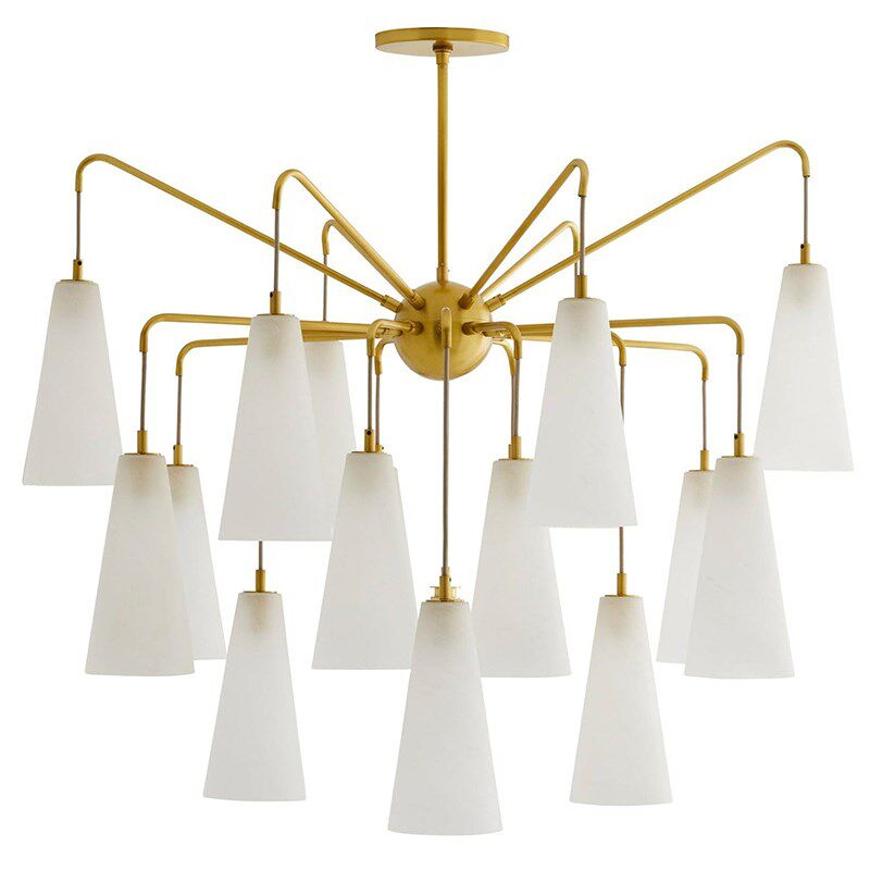 美式客厅轻奢吊灯餐厅吧台简约创意卧室现代大气奢华复古定制灯