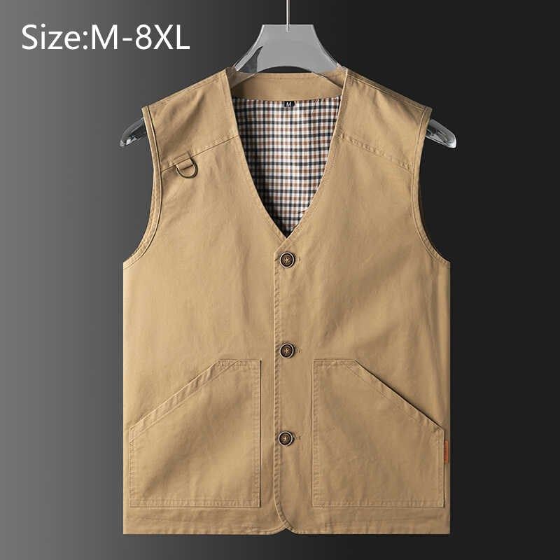男士马甲纯棉大码马夹2024春秋新款休闲薄款男装背心夏季坎肩外套,男装,常规马甲,淘宝优惠券,粉丝福利购,淘宝优惠卷