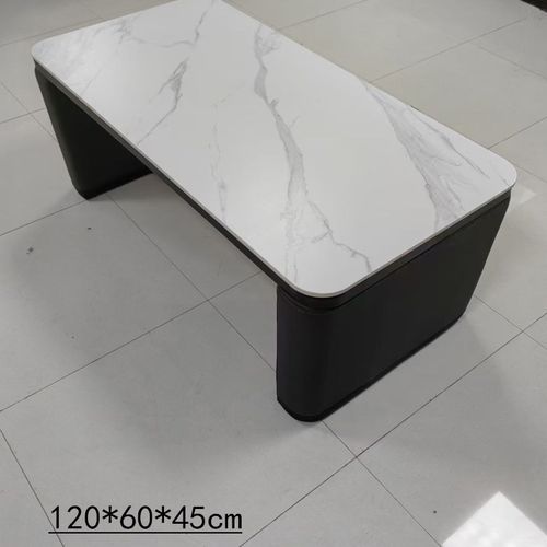 意式极简茶几轻奢岩板茶几北欧现代办公室酒店简约小户型茶几