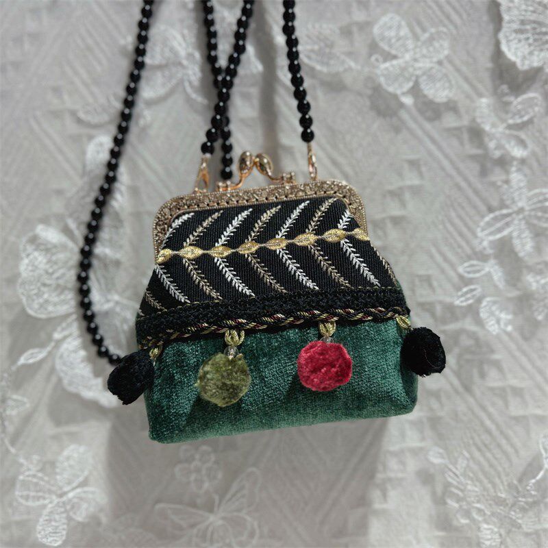 珍珠流苏d花边球球零钱包小废包手机包,箱包皮具/热销女包/男包,小方包,淘宝优惠券,粉丝福利购,淘宝优惠卷