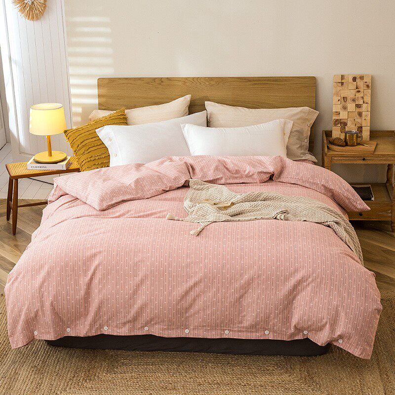 磨毛被套单件纯棉单双人1.5m1.8米床200x230学生宿舍100%全棉被罩