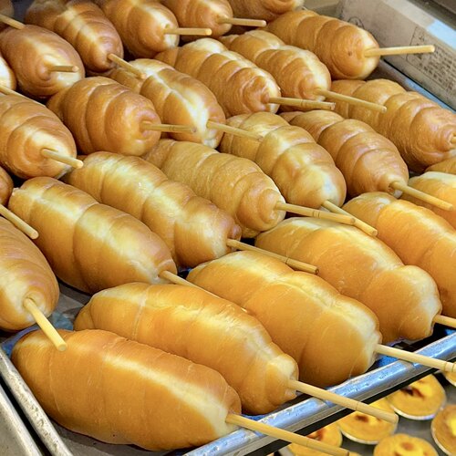 口感蓬松馅料鲜香～多馅老式面包