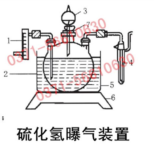 GB17378.4-2007海水硫化氢曝气装置2000ml支架水浴电热套电炉