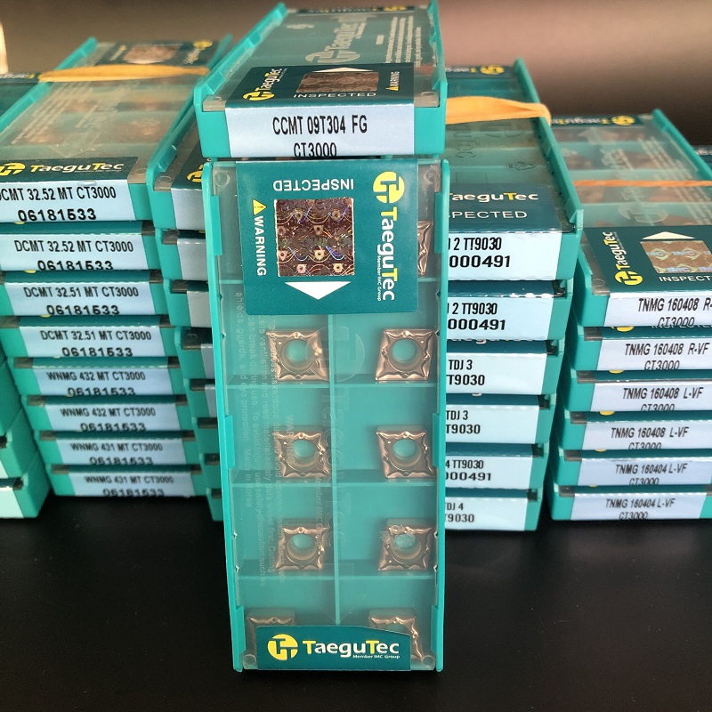 韩国特固克数控刀片CCMT060204 FG CT3000/CCMT09T304 MT CT3000