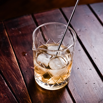 酒吧调酒 Mixinglass日式水晶调酒杯 马天尼混合杯 搅拌杯550ML
