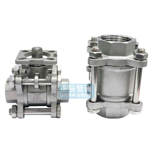304不锈钢球阀高平台三片式阀门内螺纹丝口扣DN15/20Q611F-16P3PC