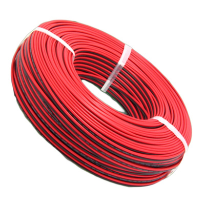 2P红黑AWG18号排线0.75平方纯铜镀锡电线监控灯带两股双并平行线