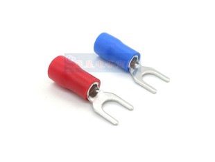 3.2 SV预绝缘端头铜鼻子SV1.25 冷压端子Y型U型接线端子 接线叉子