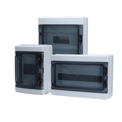 HA-4回路箱 户内外防水防雨盒室外配电箱断路器C45开关盒明装PZ30