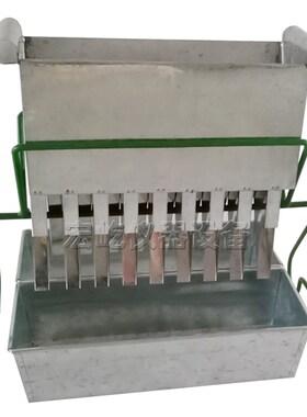 砂石分料器5/7.5/15mm集料密封式二分器白铁皮混凝土用砂石二分器