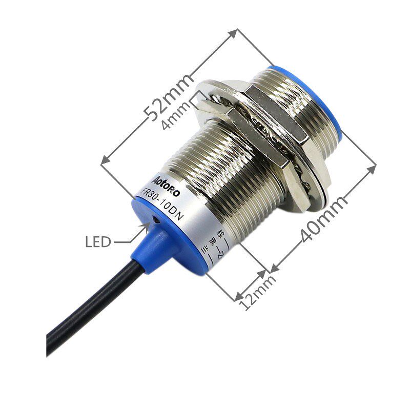 AOTORO接近开关FR30-10DN/DP2替代PR30-10DN/DP2 LJ30A3-10-Z/AX