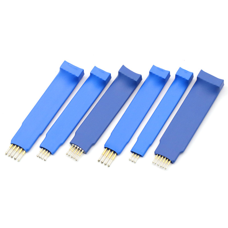 1.25/2.0/2.54mm 3/4/5/6P STM32烧写 STM8弹簧针烧录探针模块