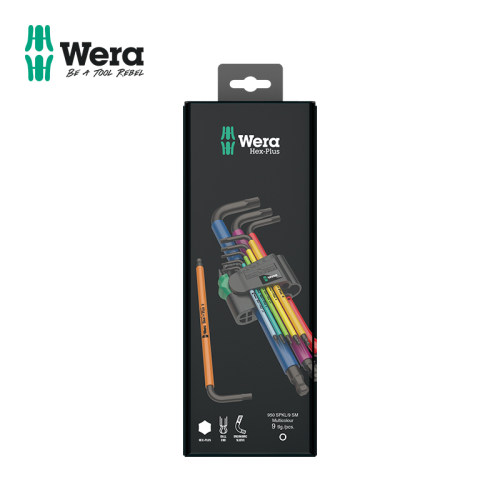 Wera维拉内六角扳手进口950套装六边形螺丝刀梅花六棱6角扳手工具