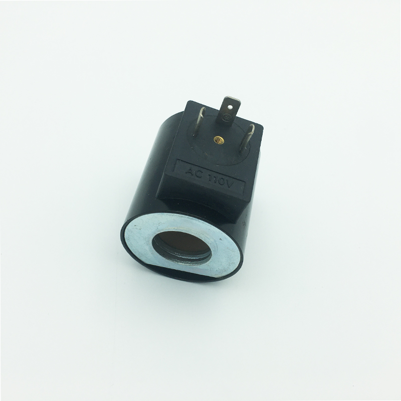 液压油阀电磁阀线圈AC220V三插02-DL内孔22MM高度53MM DC24V 110V