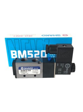 全新SHAKO台湾新恭气动控制阀电磁阀AM520-01-S/D BM520 BM520D