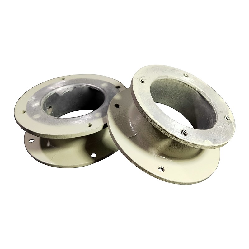 料斗风机连接法兰12-400KG干燥机铸铝法兰塑料烘干机连接口配件