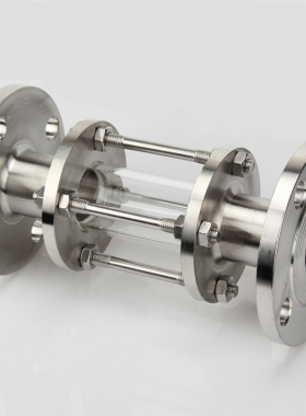 201/304 不锈钢法兰视镜/玻璃视镜/管道视盅/HGS07-126DN65801寸