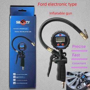 Siford轮胎数字气压计高精度轮胎气压枪充气计汽车轮胎气枪