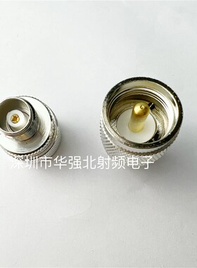 TNC母转UHF/SL16公转接头 同轴对讲机信号转接头TNCK转UHFJ/M公