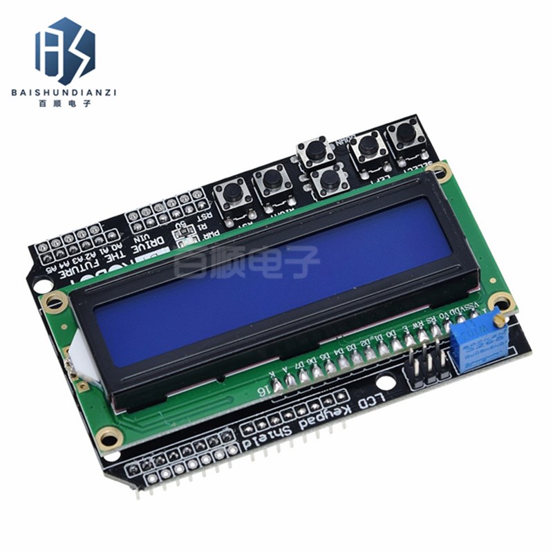 LCD1602 字符液晶 输入输出扩展板 LCD Keypad Shield