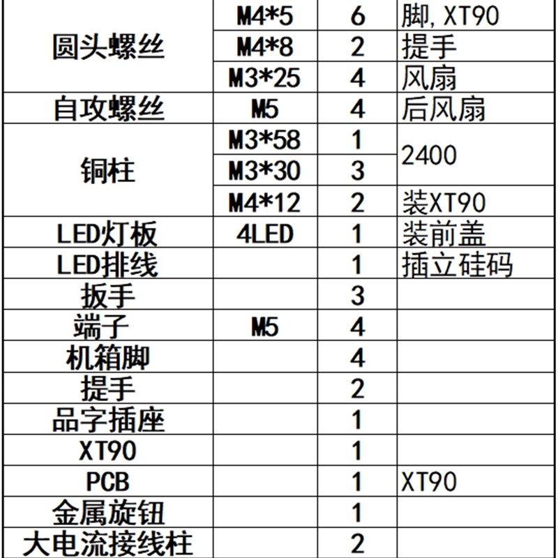 (仅外壳)铝合金 中兴 ZXD2400 4代 2.4寸V2数控电源 电动车充电器
