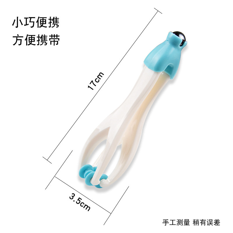 手指按摩器矽胶滚轮舒通经络反射区放松纤细漫画手关节键盘滑鼠手