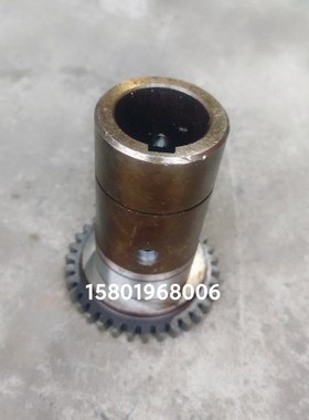 自贡机床Z3080摇臂钻床配件电机齿轮Z34/M2.5内孔38键槽10高度116