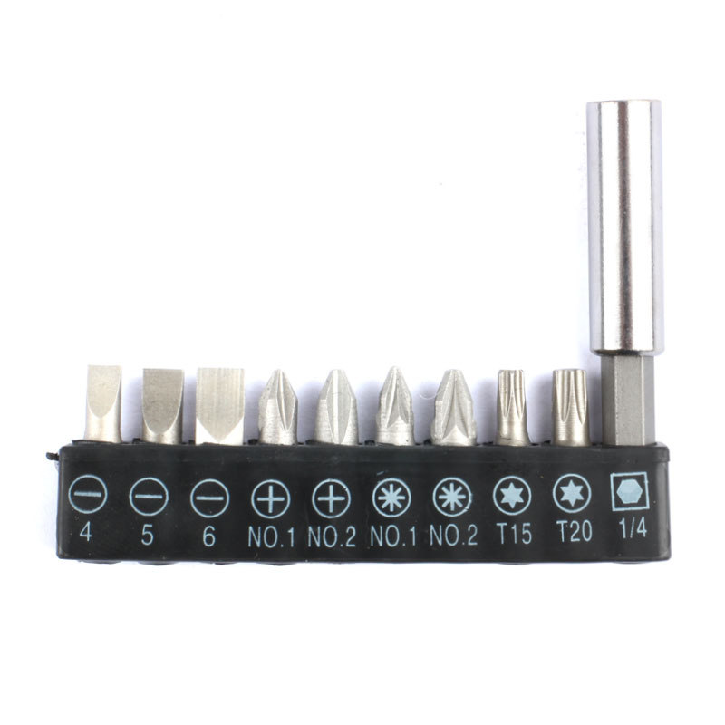 10PC批头组套装电动气动一字十字 梅花米字 螺丝起子头CRV材质,搬运/仓储/物流设备,其他起重搬运设备,淘宝优惠券,粉丝福利购,淘宝优惠卷