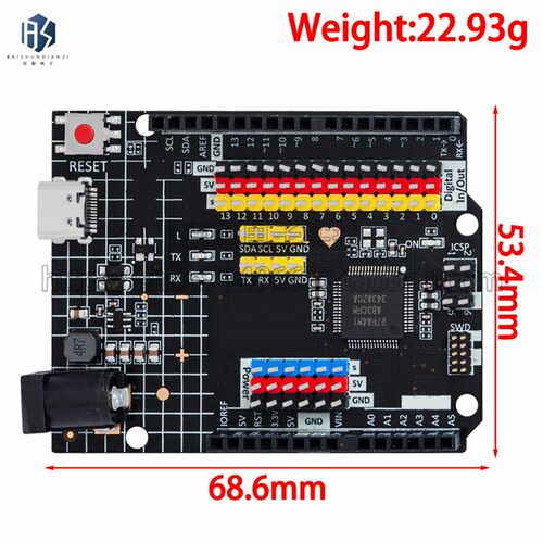UNO R4开发板MinimaWiFi控制板兼容Arduino改进板带WiFi