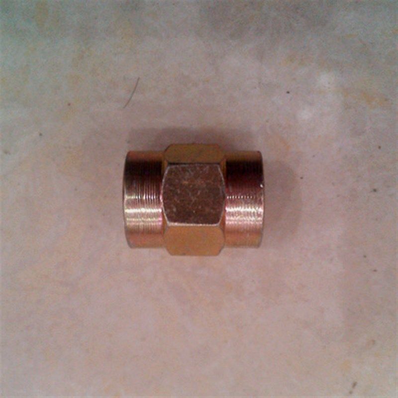 PT1/4外丝内丝ZG1/4寸弯三通内外丝弯头2分高压铁碳钢对丝液压