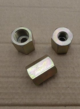 内丝M16*1.5-转UNF7/16-20牙美标高压铁材料接头外表镀锌16716