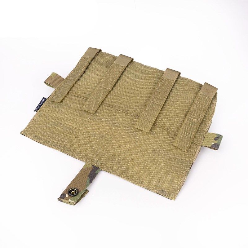 小钢蝎 三联面板AVS JPC2.0 FCSK2.0战术背心专用molle黏贴转换板