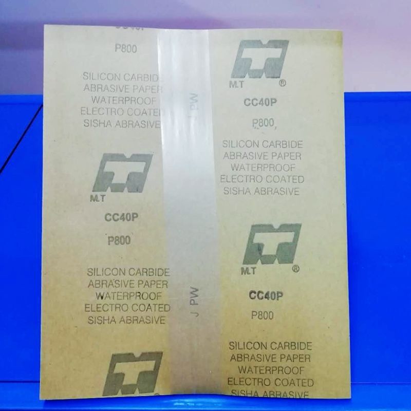 包邮MT水磨 CC40P车用砂纸 补漆水砂纸 耐水砂皮 抛光砂纸 2000目