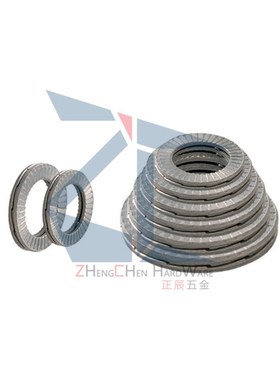 防松动垫圈NLDP3/4/5/6/8/10/12/16/20双叠自锁垫圈防滑齿垫圈