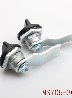 MS705-3C-4生久同款锌合金黑色转舌门锁电柜门圆锁MS815-1-1