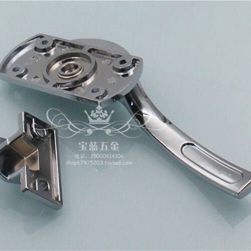 PL029锌合金鸭掌迫紧旋转密闭门把手锁工业设备拉手锁 按压式