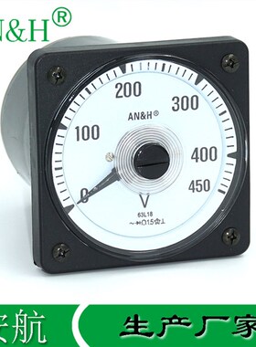 火车机车仪表 63L18交流电压表450V 300V 500V 63L19 2182 AN&H