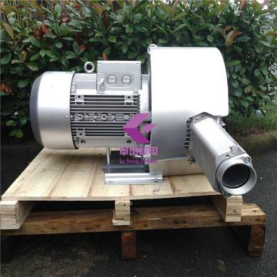 双叶轮高压鼓风机双段漩涡气泵旋涡气环式风机曝气抽真空吸尘